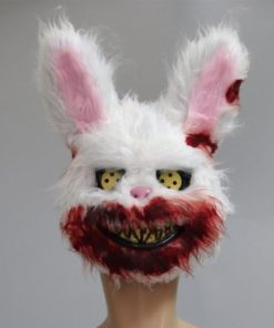Creepy Halloween Mask,Rabbit Bloody,Halloween Mask,Creepy Halloween,Bloody Creepy