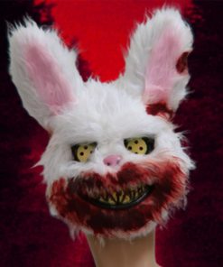 Creepy Halloween Mask,Rabbit Bloody,Halloween Mask,Creepy Halloween,Bloody Creepy