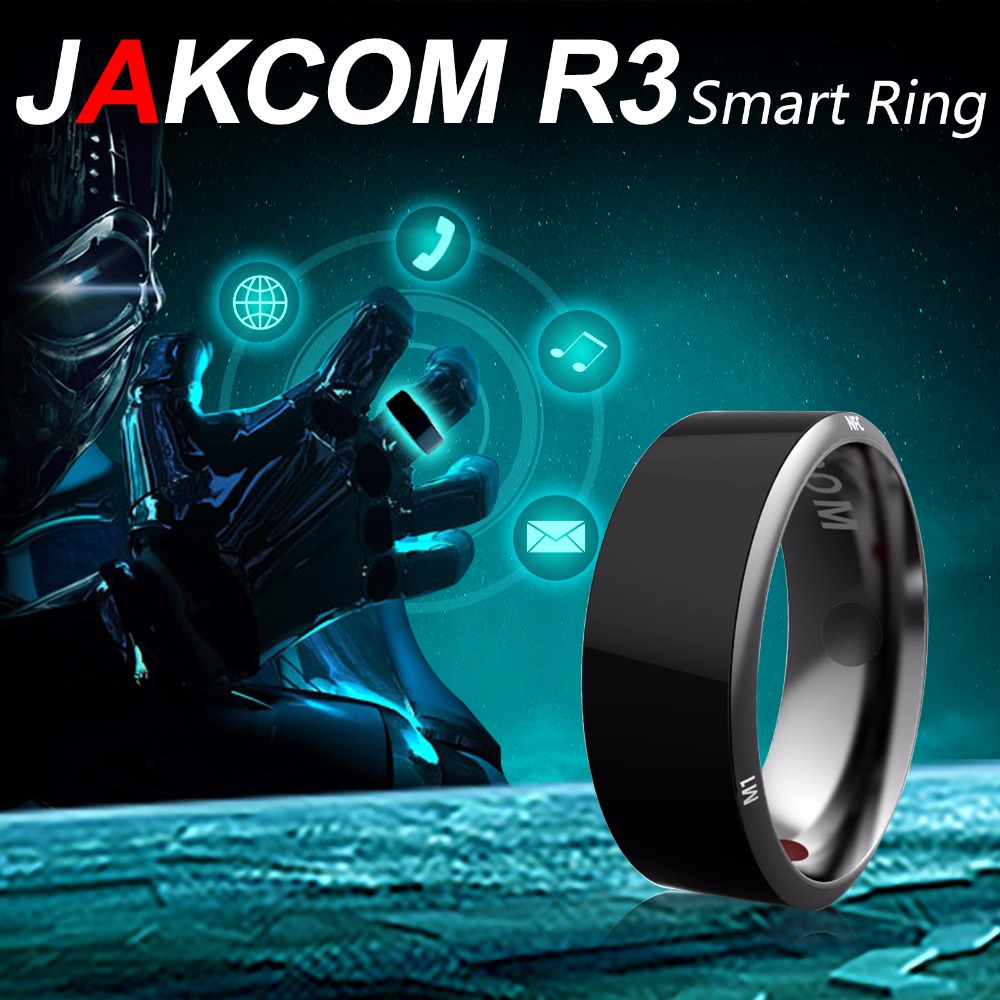 Jakcom Smart Ring Wear Convenient R3 R3F Timer2 MJ02 Black Color Magic Finger NFC Ring For 2