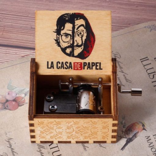 „La Casa De Papel“ muzikos dėžutė, „La Casa De Papel“, „La Casa De Papel“ muzika, muzikos dėžutė