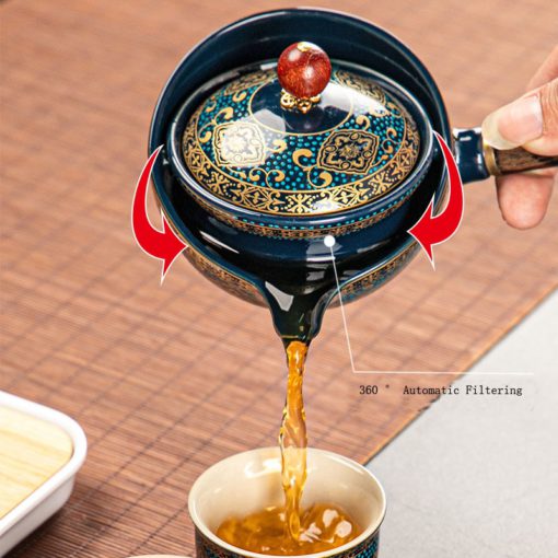 Чайник, 360 въртене, ръчно изработен, ръчно изработен 360 ротационен чайник