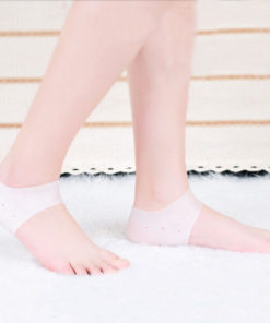 Silicone Gel,Heel and Ankle Sleeve,Heel and Ankle,Plantar Fascistis
