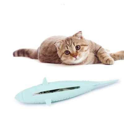 Fish Cat Toy,Cat Toy,Fish Cat,Silicone Mint,Silicone Mint Fish Cat Toy