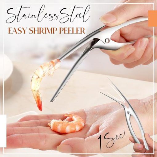 Stainless Steel Shrimp Peeler, Shrimp Peeler, Ts'epe e sa beng le mabali