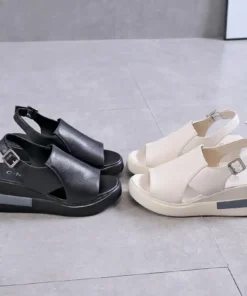 Comfortable Leather Sandals,Leather Sandals,Women Summer