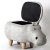 Hippo Stool,Pouf Poire Taburetes,Pouf Poire,Storage Box,Wood Stools