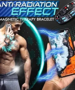 CarbonBlue Titanium Magnetic Therapy Bracelet,Titanium Magnetic Therapy Bracelet,Magnetic Therapy Bracelet,Therapy Bracelet,Magnetic Therapy