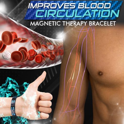 CarbonBlue Titanium Magnetic Therapy Bracelet,Titanium Magnetic Therapy Bracelet,Magnetic Therapy Bracelet,Therapy Bracelet,Magnetic Therapy