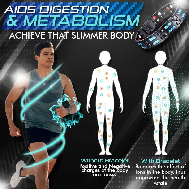 CarbonBlue Titanium Magnetic Therapy Bracelet,Titanium Magnetic Therapy Bracelet,Magnetic Therapy Bracelet,Therapy Bracelet,Magnetic Therapy