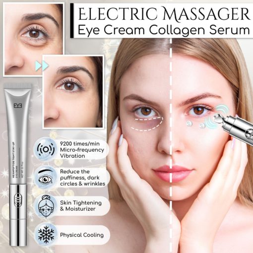 Electric Massager Eye Cream Collagen Serum, Electric Massager, Eye Cream Collagen Serum, Collagen Serum, Eye Cream