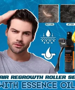 FOLIGAIN Men HairRegrowth EssenceSpray with Roller
