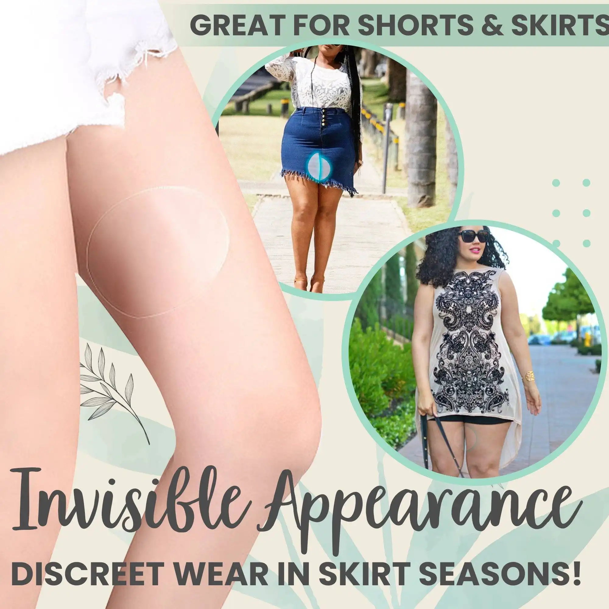 Invisible Anti Chafing Thigh Tape,Anti Chafing Thigh Tape,Thigh Tape,Anti Chafing Thigh