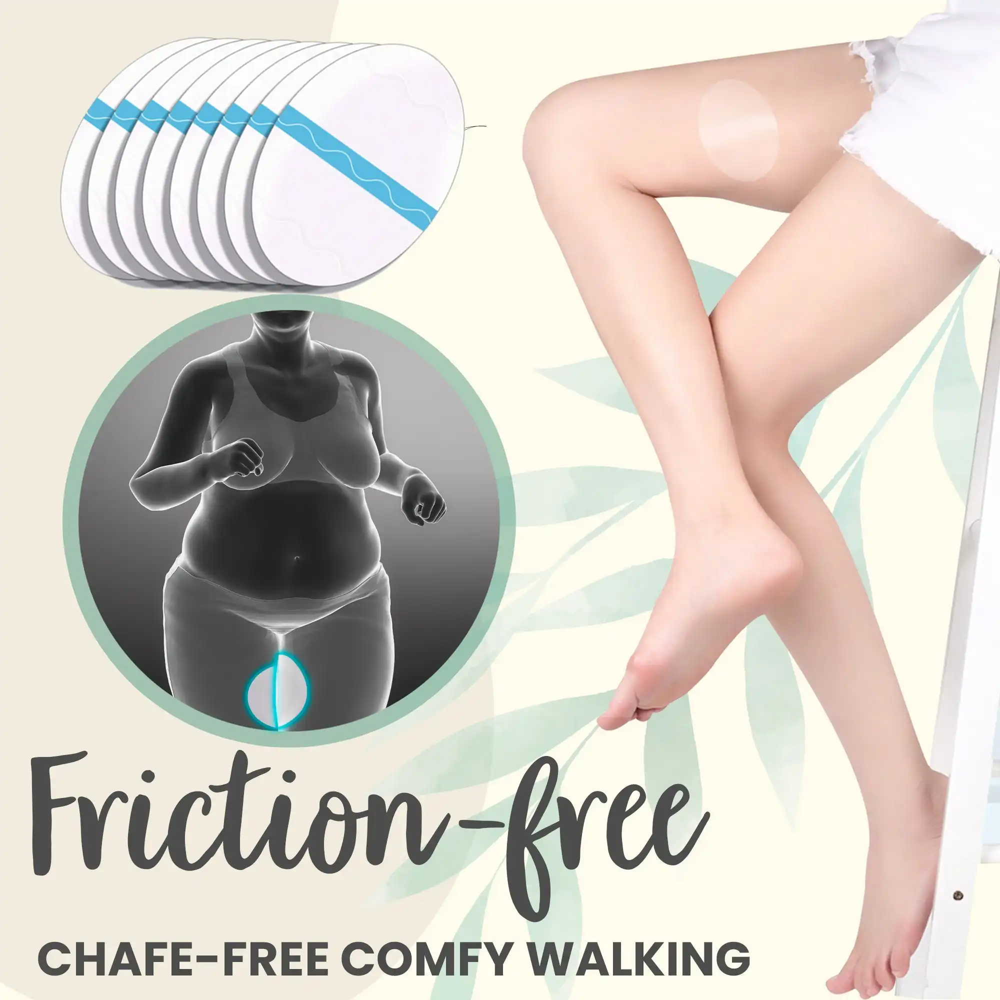 Invisible Anti Chafing Thigh Tape,Anti Chafing Thigh Tape,Thigh Tape,Anti Chafing Thigh