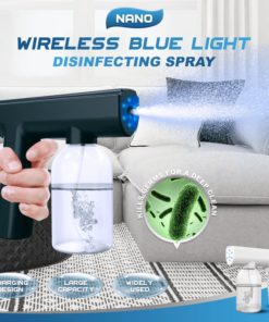 Nano Wireless Blue Light Disinfecting Spray,Disinfecting Spray,Blue Light Disinfecting Spray,Nano Wireless