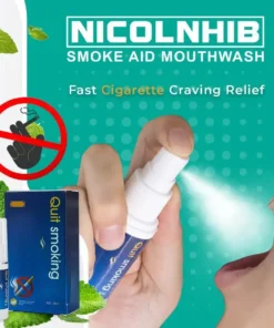 NicoInhib Smoke Aid Mouthwash,Smoke Aid Mouthwash,Smoke Aid,Mouthwash