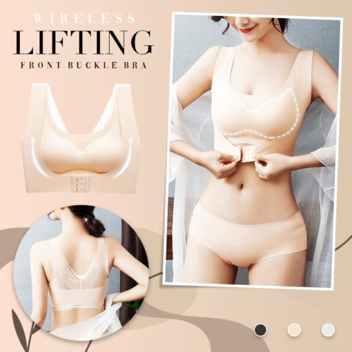 Wireless Lifting Front Buckle Bra, Lifting Front Buckle Bra, Front Buckle Bra, Buckle Bra