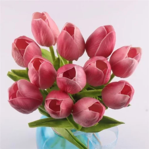Tulipánová kytice Real Touch, kytice tulipánů, Real Touch