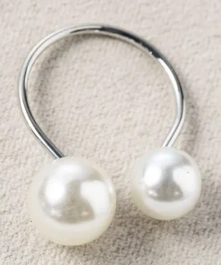 Double Pearl Ring,Pearl Ring,Pearl Ring for Women,Ring for Women