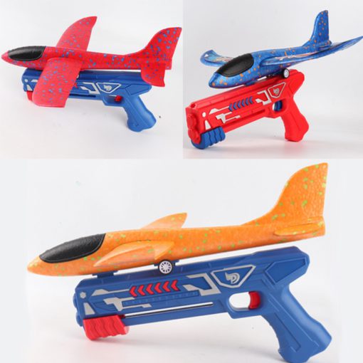 Brinquedo lançador de avião, brinquedo lançador, lançador de avião