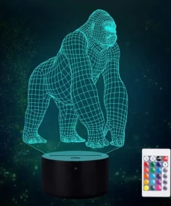 Gorilla Lamp,3D Illusion LED