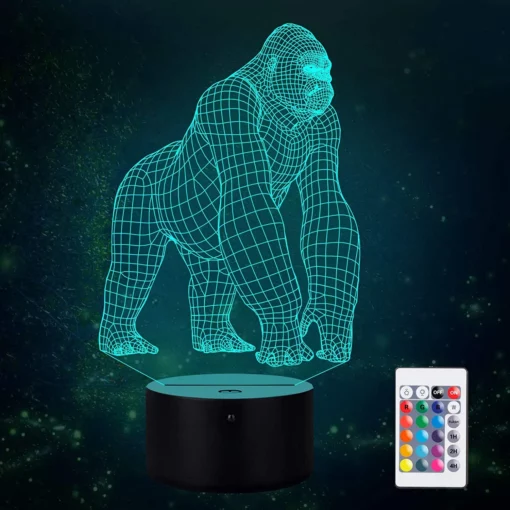 Λάμπα Gorilla, 3D Illusion LED