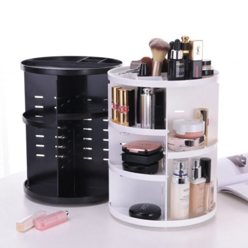 Roterende make-uporganizer, make-uporganizer, roterende make-up, 360 graden roterende make-uporganizer