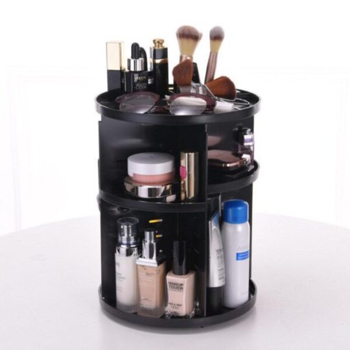 Roterende make-uporganizer, make-uporganizer, roterende make-up, 360 graden roterende make-uporganizer