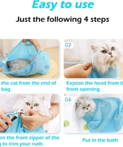 Mesh Cat Bathing Bag,cat bathing bag,cat bathing,bathing bag,Mesh Bag