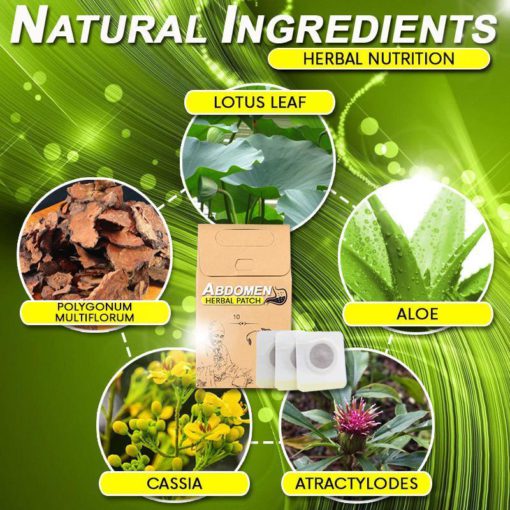 Herbal Patch, Abdominal Herbal Patch, Abdominal Herbal, Abdominal