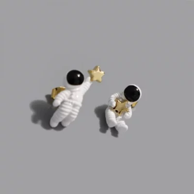 Astronaut Earrings