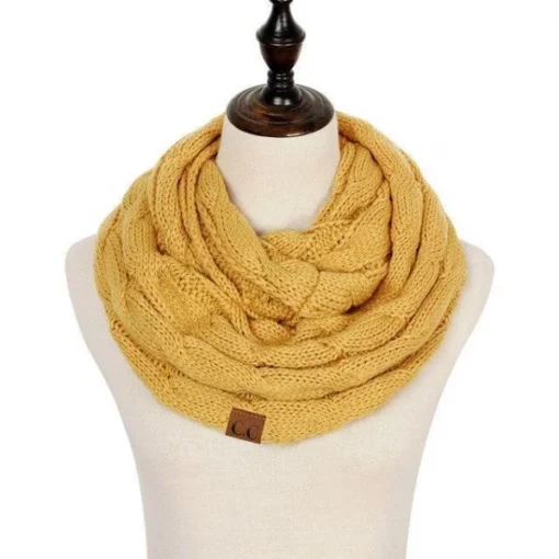 Cable Knit Infinity Scarf, Knit Infinity Scarf, Infinity Scarf, Cable Knit, Knit Infinity