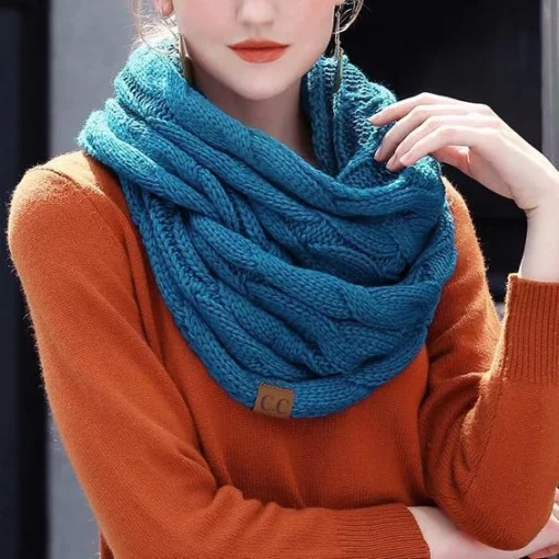 Cable Knit Infinity Scarf, Knit Infinity Scarf, Infinity Scarf, Cable Knit, Knit Infinity