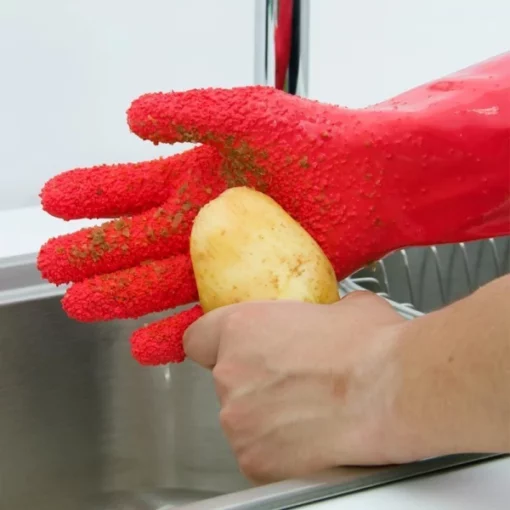Peeling hansker, rengjøring og peeling hansker