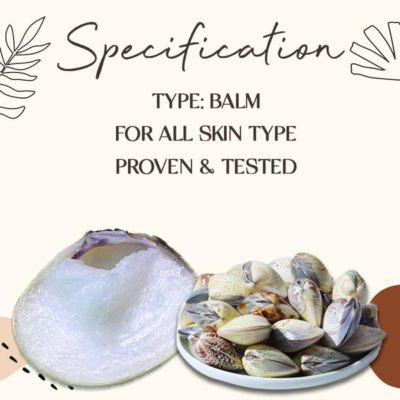 Cracked and Dry Heel Repair Clam Balm
