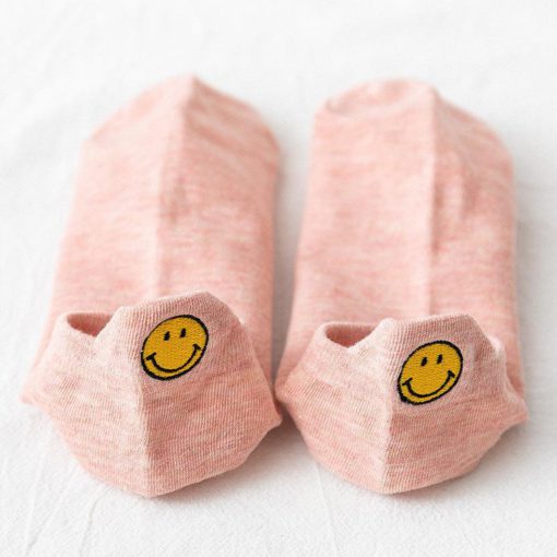 Sarkú zokni, aranyos mosolygós sarkú zokni