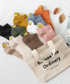 Heel Socks,Cute Smiling Heel Socks