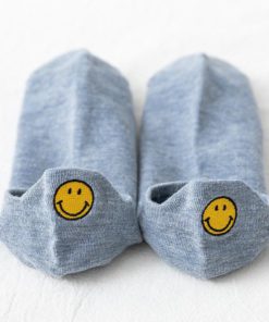 Heel Socks,Cute Smiling Heel Socks