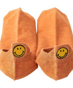 Heel Socks,Cute Smiling Heel Socks