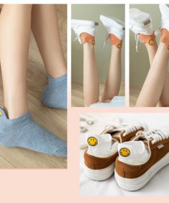 Heel Socks,Cute Smiling Heel Socks