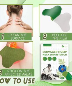 Dowager's Hump Neck Drain Patch,Hump Neck,Drain Patch,Neck Drain,Dowager's Hump