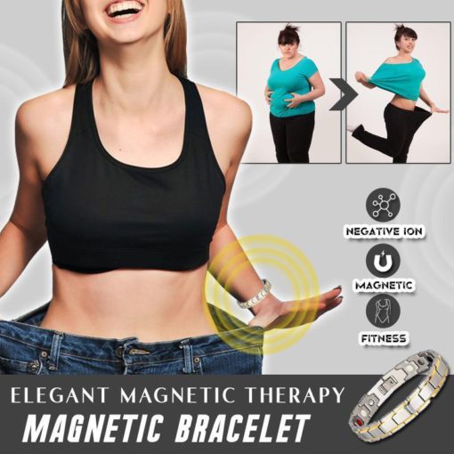 Elegant Magnetic Therapy Ionic Bracelet, Magnetic Therapy Ionic Bracelet, Therapy Ionic Bracelet, Ionic Bracelet