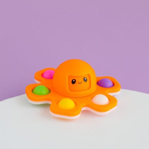 Octopus Change, Change Faces, Octopus Change Faces Spinn, fidget toy, flip octopus