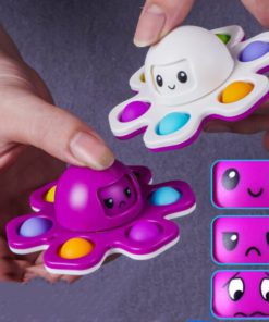 Octopus Change,Change Faces,Octopus Change Faces Spinn,fidget toy,flip octopus