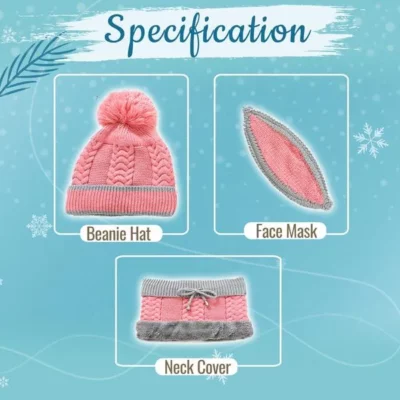 Fleece Lined Beanie,Lined Beanie,Fleece Lined,Fleece Lined Beanie with Warm Face Cover,Face Cover