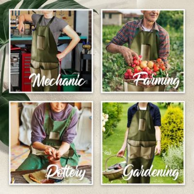 Gardening Multi Pockets Leg Protect Apron,Multi Pockets Leg Protect Apron, Leg Protect Apron
