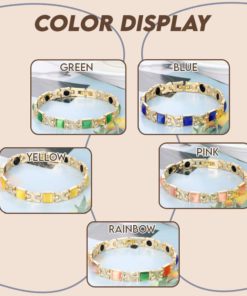 Ionic Bracelet,Magnetic Therapy,Graceful Magnetic Therapy Ionic Bracelet