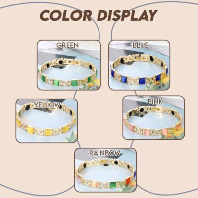 Ionic Bracelet,Magnetic Therapy,Graceful Magnetic Therapy Ionic Bracelet