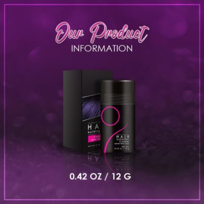 Hair Fiber Thicker Powder