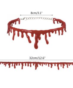 Halloween Blood Necklace,Blood Necklace,Halloween Blood,halloween