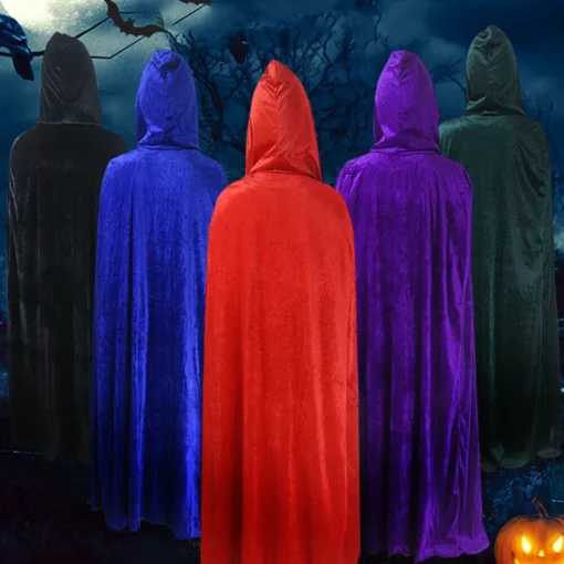 Halloween Medyeval, Witch Cape, Medyeval Witch, Halloween Medyeval Witch Cape